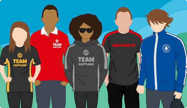 Custom Clothing for School Clubs & Teams