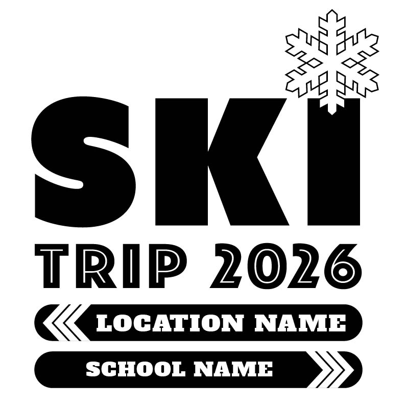 Ski trip hoodies for school adventures