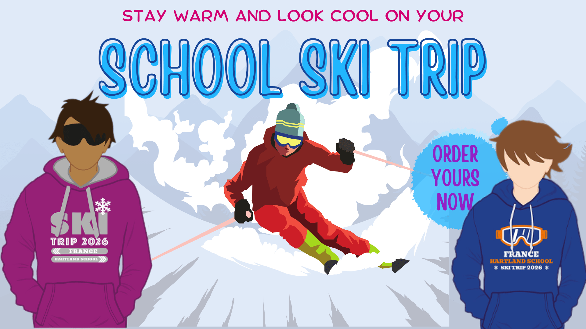 Stay Warm and Look Cool on Your Ski Trip