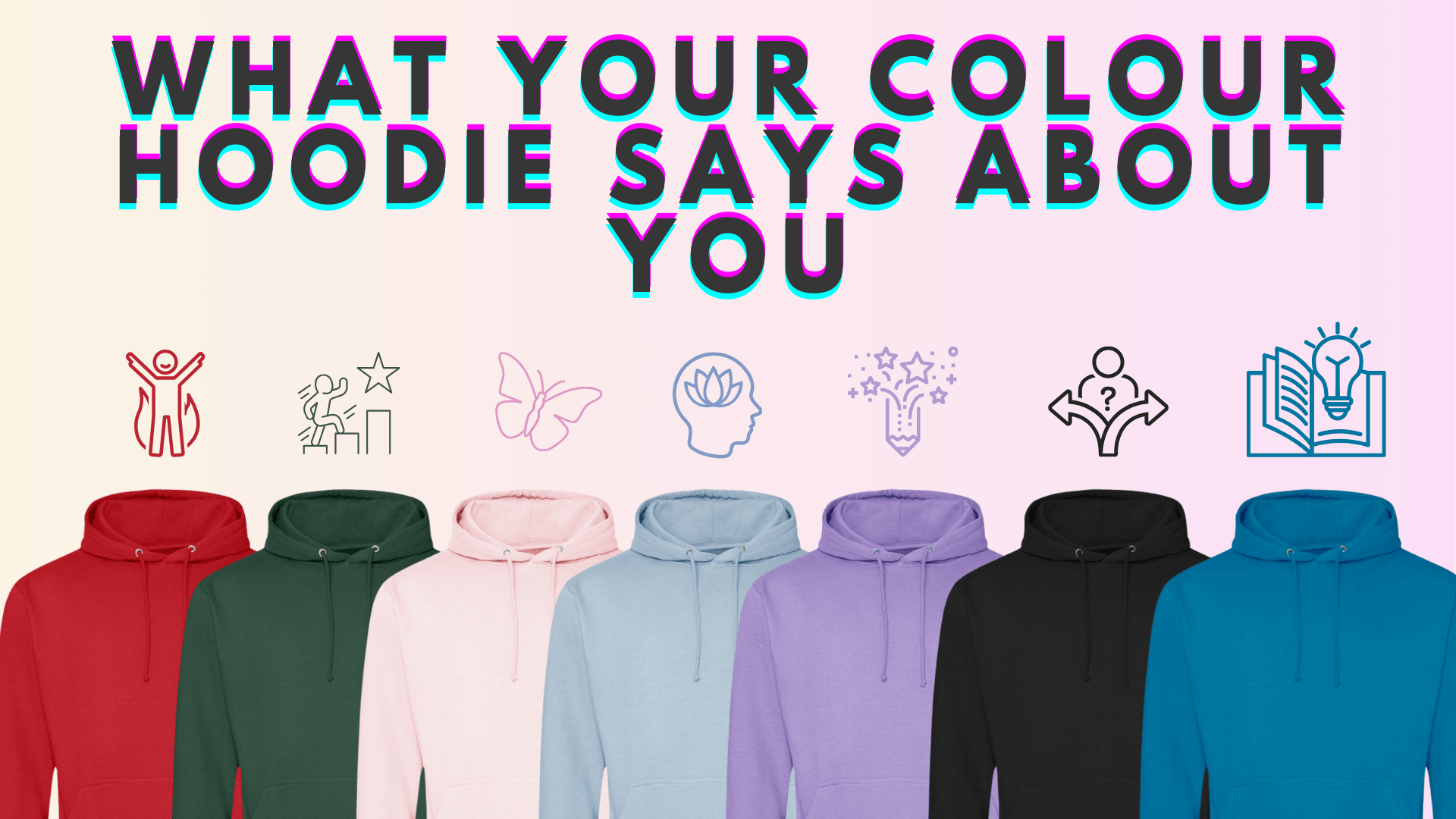 What Your Chosen Leavers Hoodie Colour Says About You