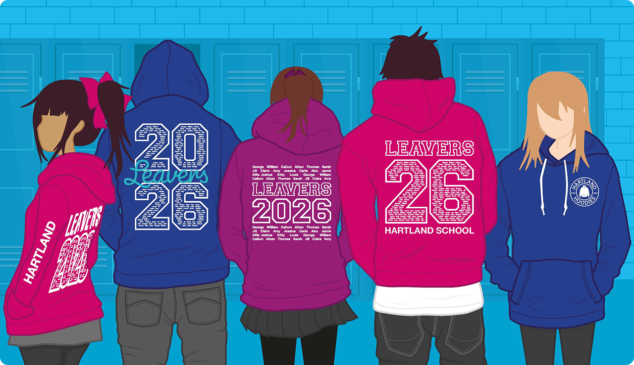 Choose from a huge range of colour options