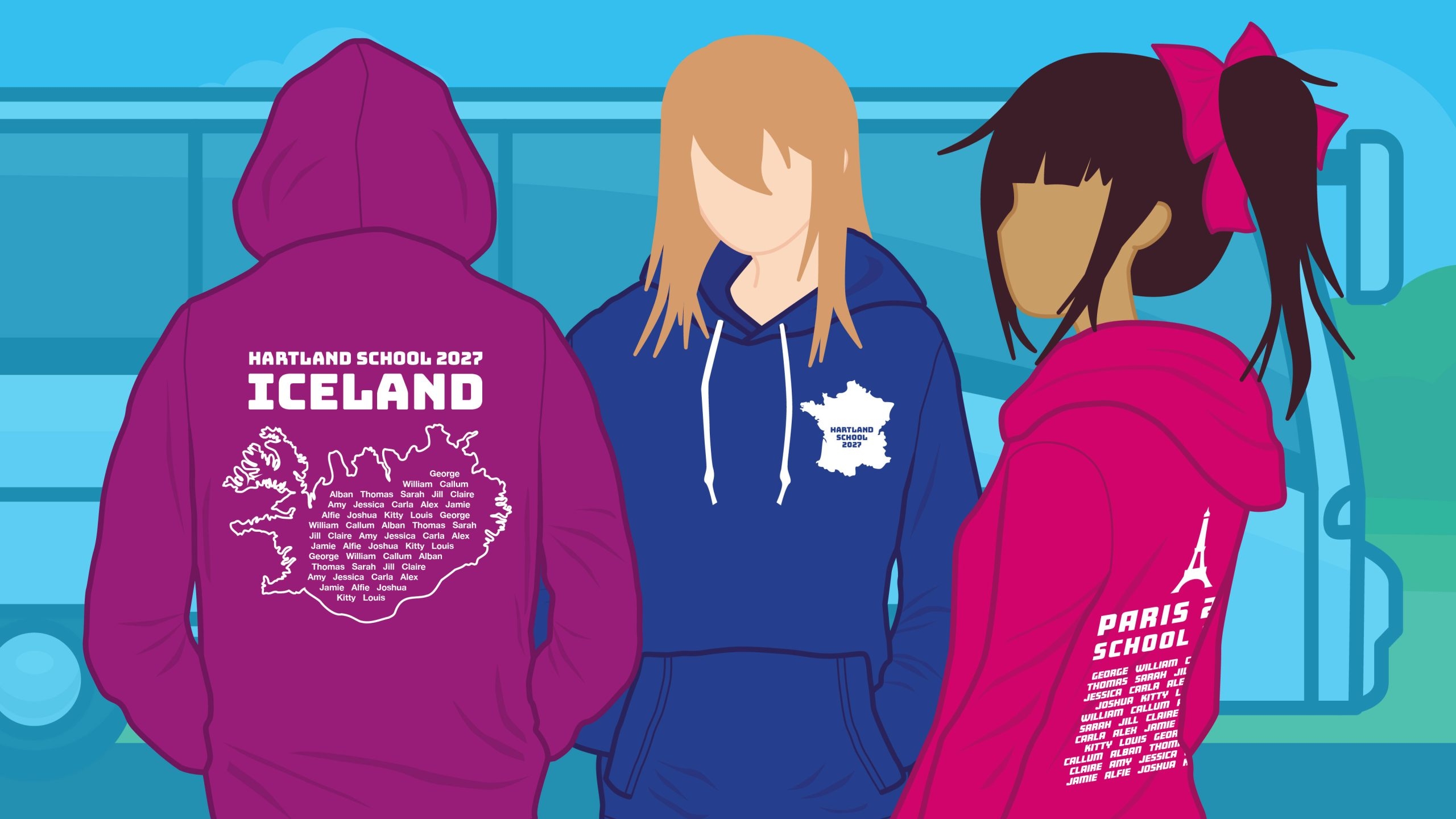 Complimentary hoodie with every school order