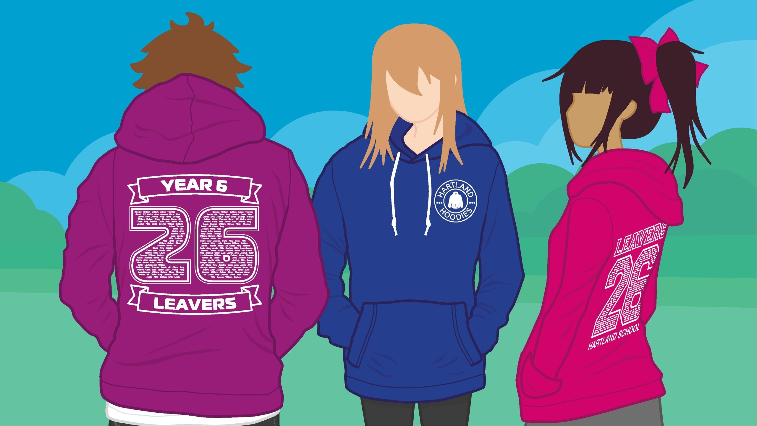 Choose from a huge variety of colours