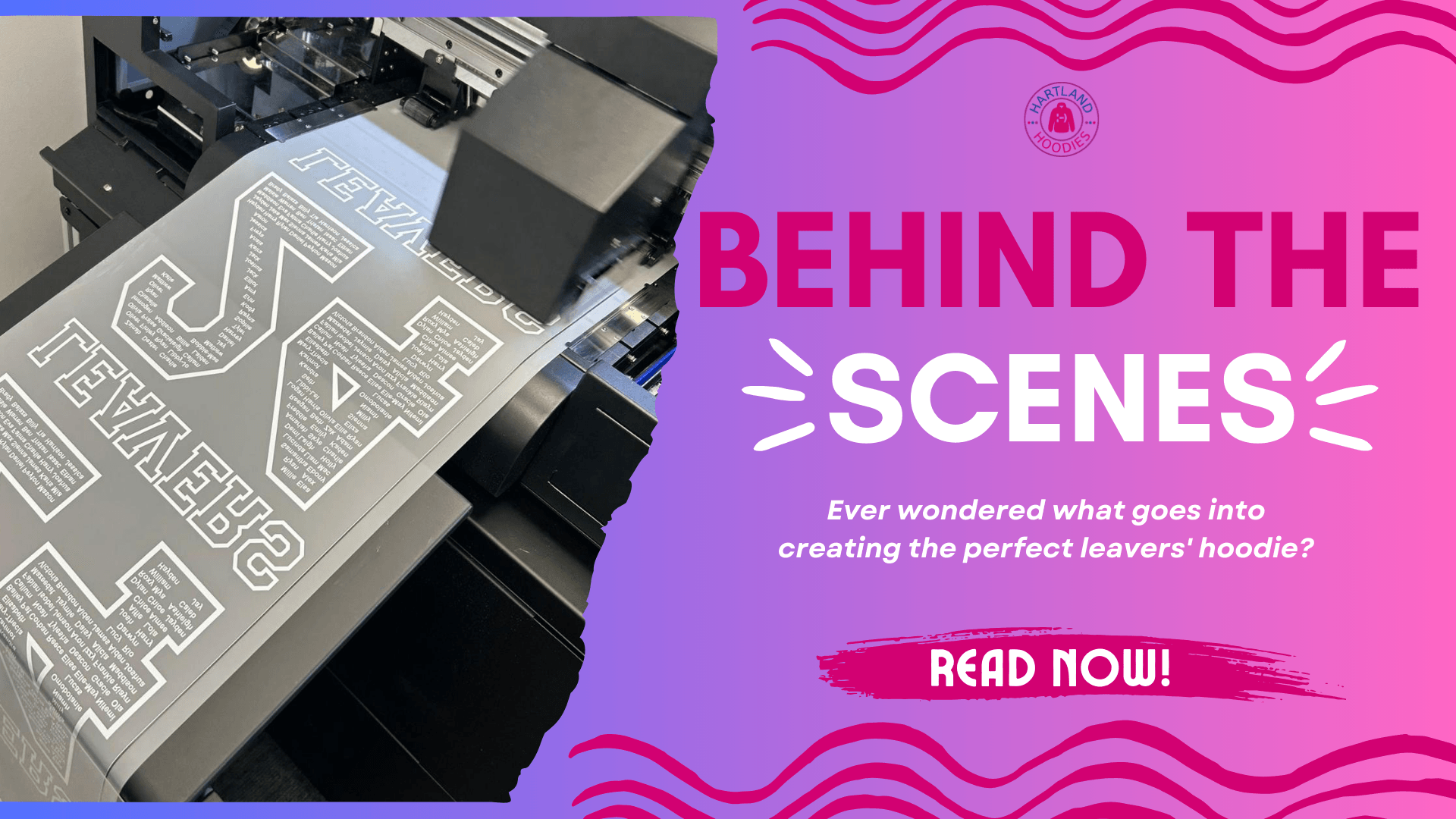 Behind the Scenes of Making the Hoodies